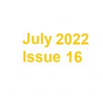 Newsletter July 2022, Issue 16